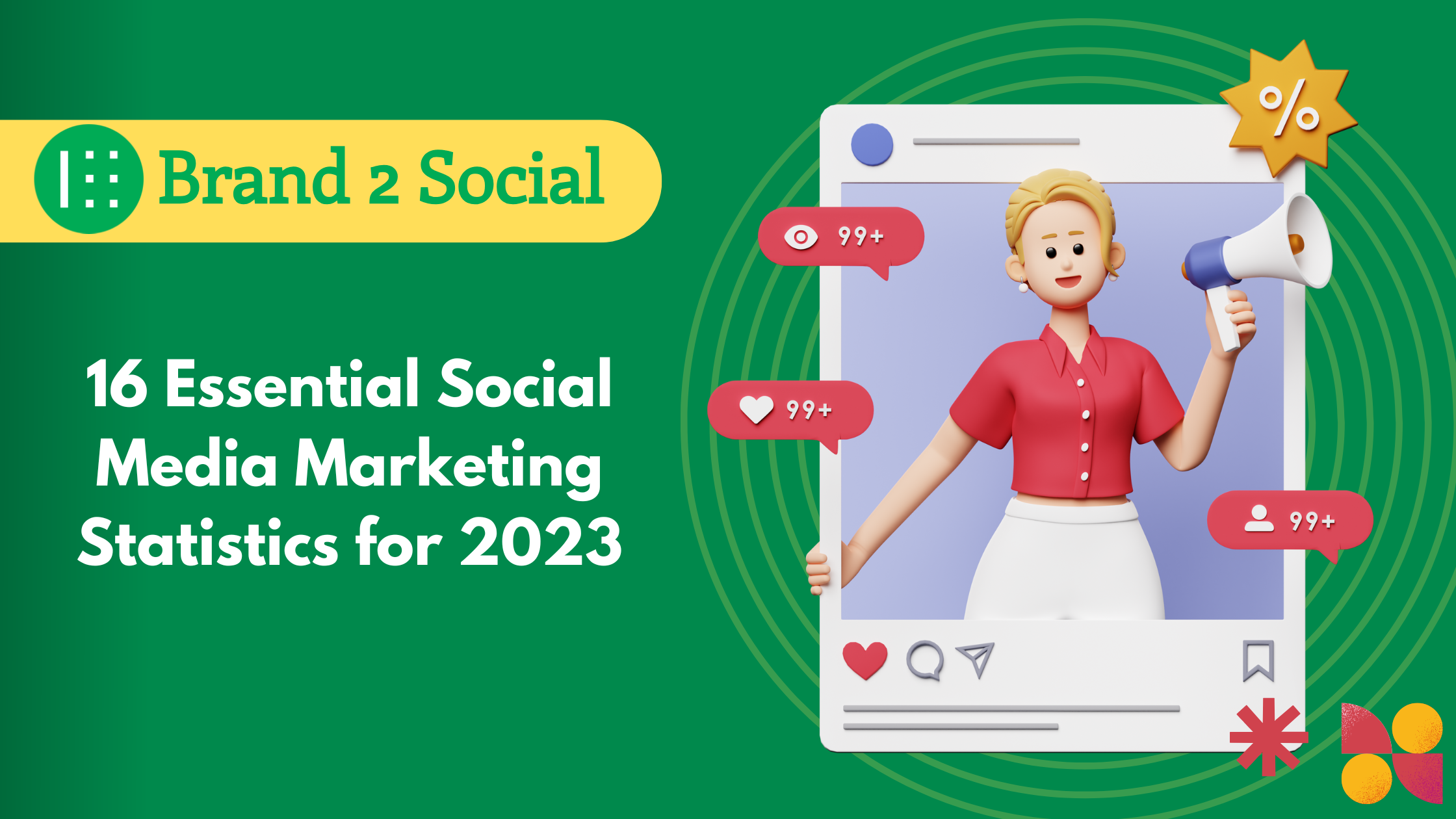16 Essential Social Media Marketing Statistics for 2023