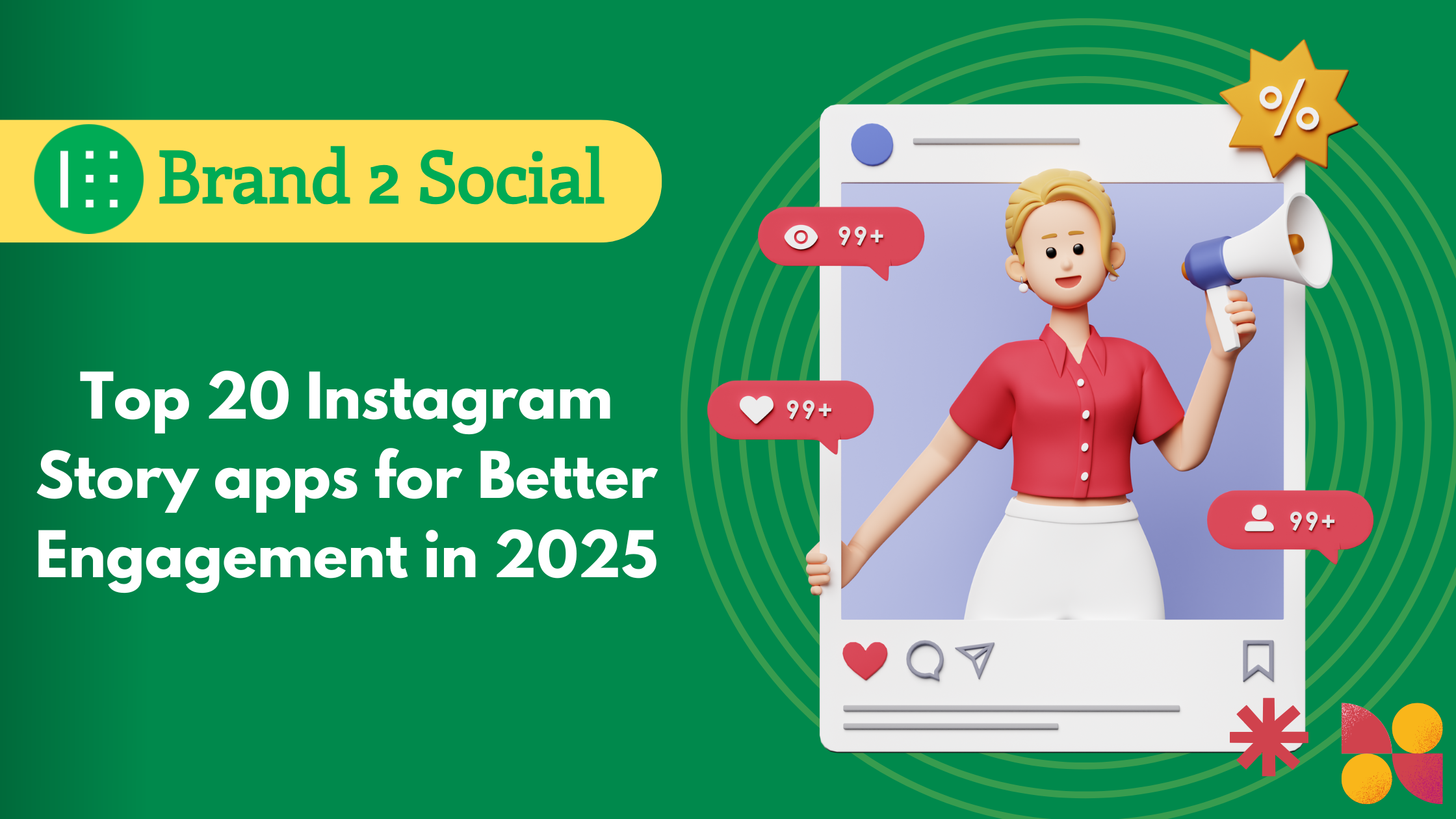 Top 20 Instagram Story apps for Better Engagement in 2025